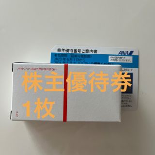 エーエヌエー(ゼンニッポンクウユ)(ANA(全日本空輸))のANA 全日空　株主優待　株主優待券　1枚(航空券)