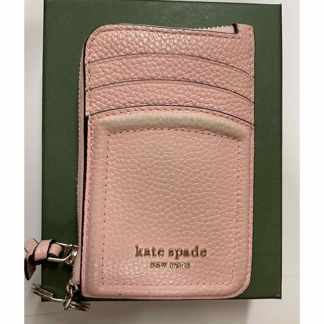 kate spade new york - ケイトスペード ノット ジップ カードホルダー