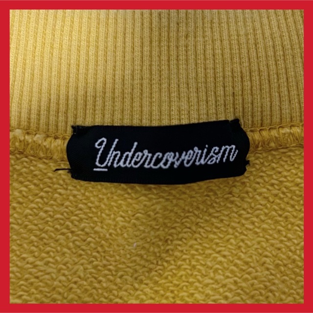 UNDERCOVER(アンダーカバー)の【70％OFF♪︎数回着用】アンダーカバー　ロング半袖スウェット　イエロー　L メンズのトップス(Tシャツ/カットソー(半袖/袖なし))の商品写真