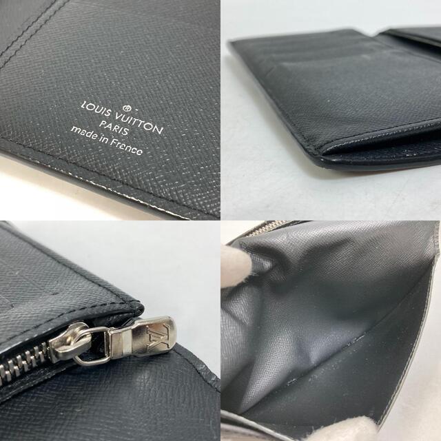 ルイヴィトン LOUIS VUITTON ポルトフォイユ ブラザ NM  N40415 ダミエグラフィットジャイアント  2つ折り 長財布 ダミエキャンバス ブラック