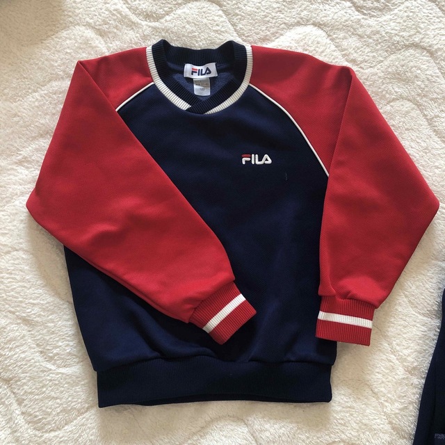 FILA(フィラ)のFILA  体操服　長袖上下 キッズ/ベビー/マタニティのキッズ/ベビー/マタニティ その他(その他)の商品写真