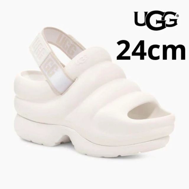 新品タグ付き UGG アーイヤー aww yeah 24cm サンダル 38の通販 by