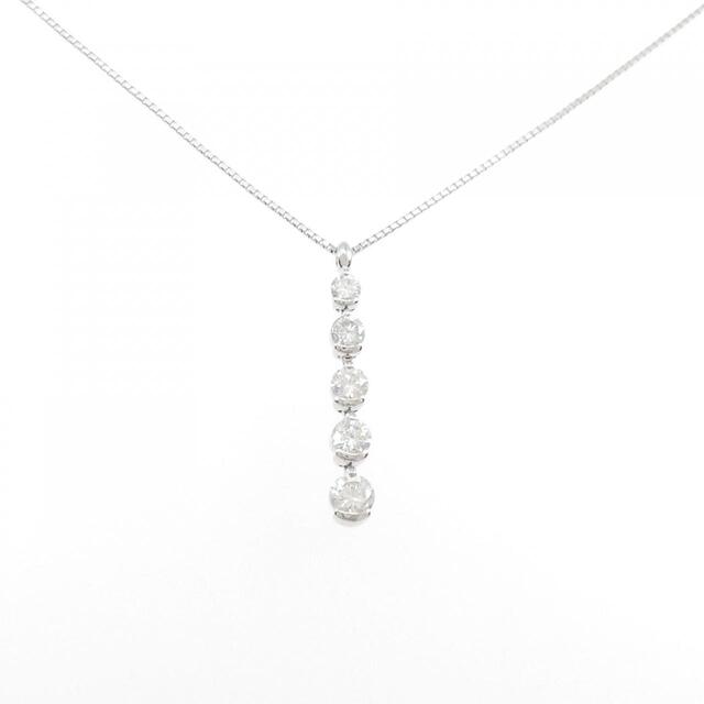 PT ダイヤモンド ネックレス 0.80CT - ネックレス