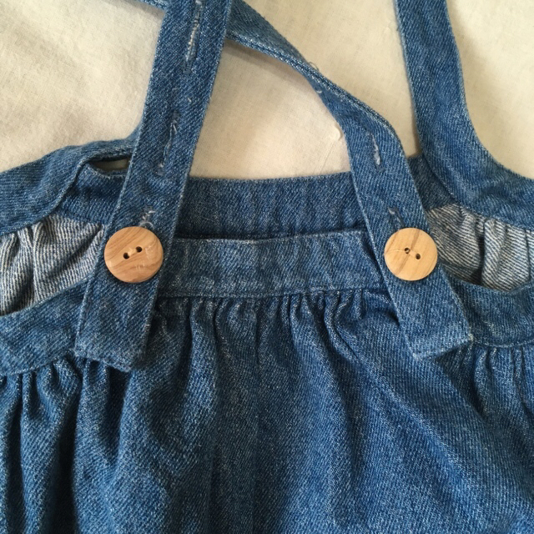 soor ploom eloise pinafore denim 4-5