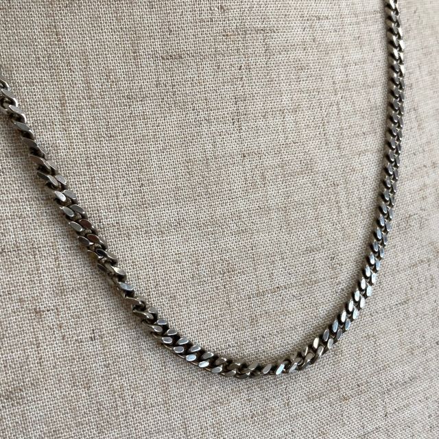 Silver necklace　シルバーネックレス