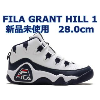 フィラ(FILA)の【新品未使用】28cm FILA GRANT HILL 1 箱付き　ホワイト(スニーカー)