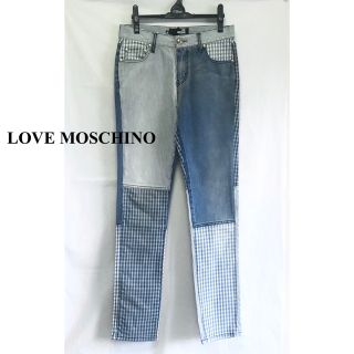 美品　LOVE MOSCHINO デニムパンツ