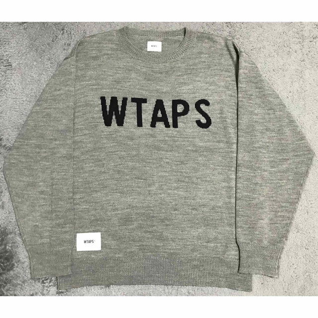 W)taps(ダブルタップス)のwtaps ロゴニット メンズのトップス(ニット/セーター)の商品写真
