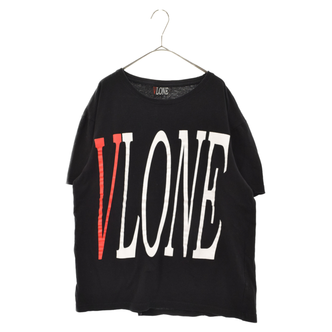 VLONE ヴィーロン フロントロゴプリント 半袖Tシャツ ブラック | フリマアプリ ラクマ