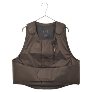 ナイキ(NIKE)のNIKE ナイキ 21AW ×Travis Scott AS M NRG BH VEST VELVET BROWN トラヴィススコット ナイロンベスト ブラウン DM1278-220(ベスト)