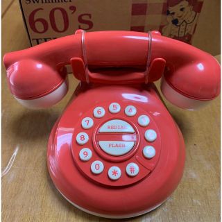 スイマー(SWIMMER)の【未使用】 60’sTELEPHONE  レトロ電話(その他)