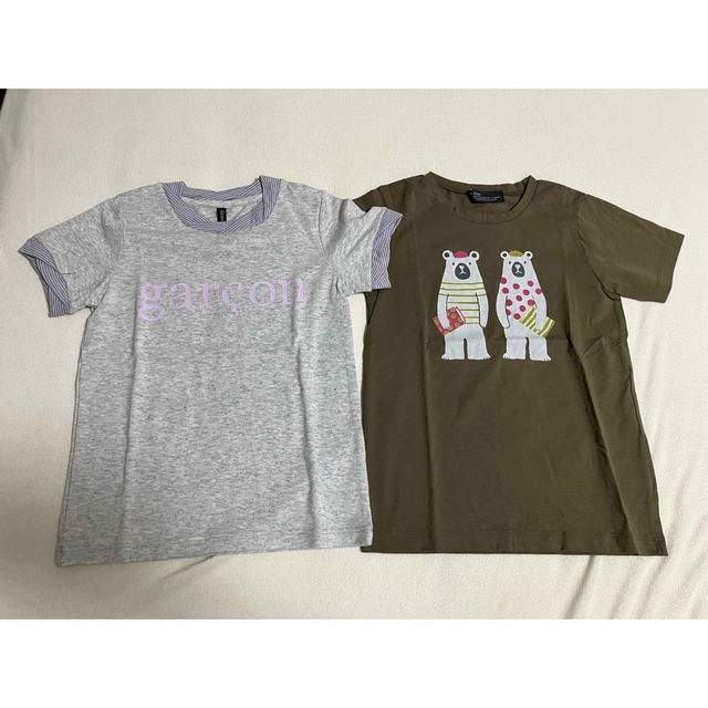 女の子　半袖　未使用　120 キッズ/ベビー/マタニティのキッズ服女の子用(90cm~)(Tシャツ/カットソー)の商品写真