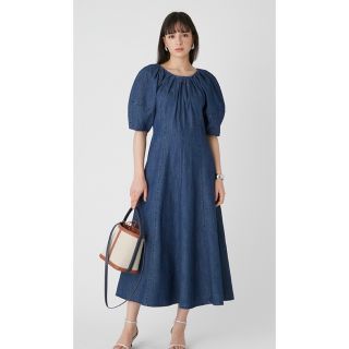 新品Mila Owen デニムワンピース【ウォッシャブル】