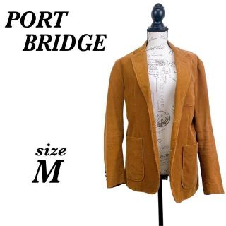 PORT BRIDGE ポートブリッジ　ジャケット　ベージュ　コーデュロイ(テーラードジャケット)