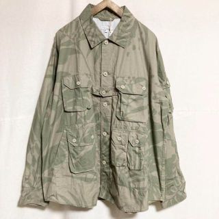 エンジニアードガーメンツ(Engineered Garments)のタグ付き！Lサイズ！ENGINEERED GARMENTS リーフジャケット(ミリタリージャケット)