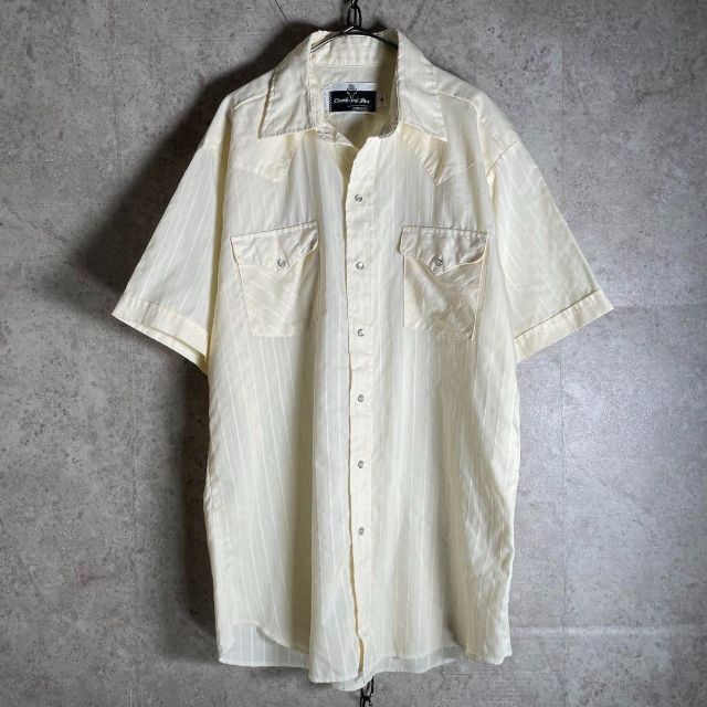 【Prentiss】〈vintage〉 80’s ウエスタンシャツ◀ USA製