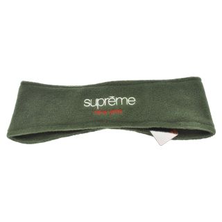 シュプリーム(Supreme)のSUPREME シュプリーム 18AW Polartec Headband ポーラテックヘッドバンド ヘアバンド クラシックロゴ フリース グリーン(その他)