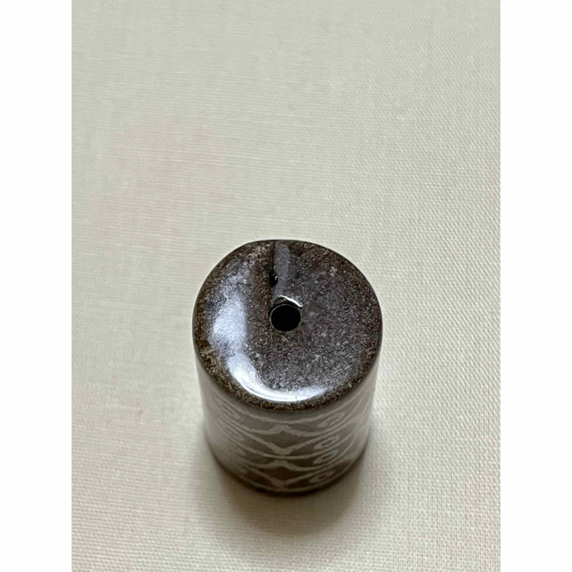全体朱砂&希少図案!〉連座24眼天珠-