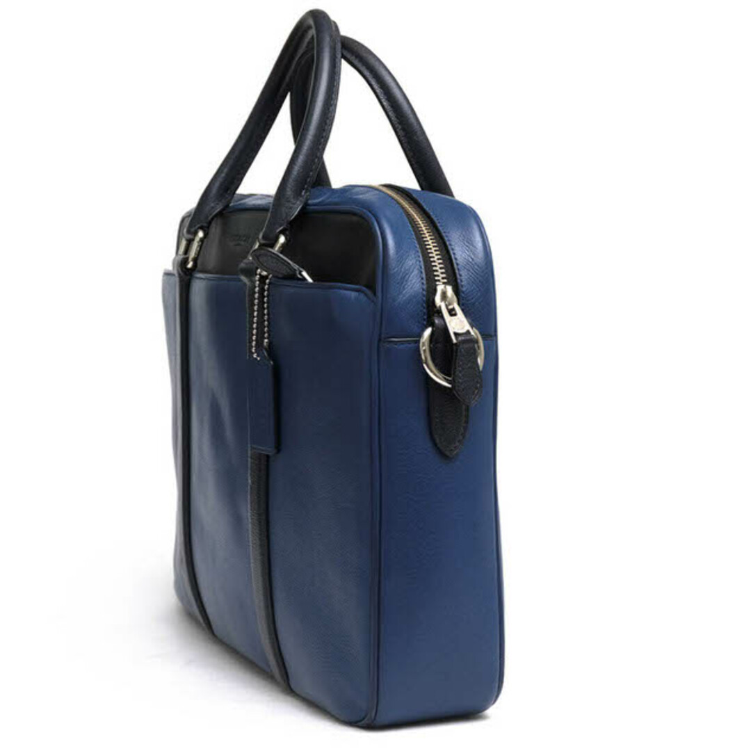 コーチ/COACH バッグ ブリーフケース ビジネスバッグ 鞄 ビジネス メンズ 男性 男性用レザー 革 本革 ブルー 青 F56018 Perry Slim Brief In Colorblock ペリー スリムブリーフ カラーブロック ノートPC収納可 コーチ/COACH バッグ ブリーフケース ビジネスバッグ 鞄 ビジネス メンズ 男性 男性用レザー 革 本革 ブルー 青 F56018 Perry Slim Brief In Colorblock ペリー スリムブリーフ カラーブロック ノートPC収納可