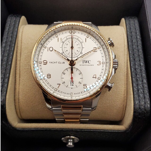 IWC(インターナショナルウォッチカンパニー)の【極美品】IWC ポルトギーゼ ヨットクラブ　IW390703 メンズの時計(腕時計(アナログ))の商品写真