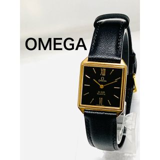 オメガ(OMEGA)の美品　OMEGA オメガ　デビル　ビンテージ　電池&ベルト新品　レディース腕時計(腕時計)