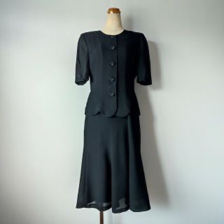 トウキョウイギン(TOKYO IGIN)のIGIN　イギン　ブラックフォーマル　ワンピーススーツ　9号(礼服/喪服)