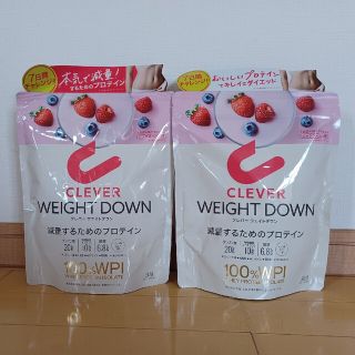 【ohyoi9818様限定】クレバー　ウエイトダウンプロテイン　315g×2袋(ダイエット食品)