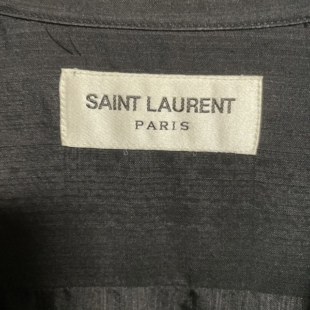 Saint Laurent Paris シルクシャツ