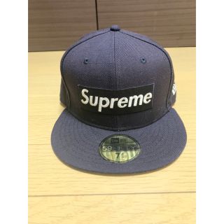 キムタク着用 Supreme R.I.P. New Era ニューエラ ネイビー-