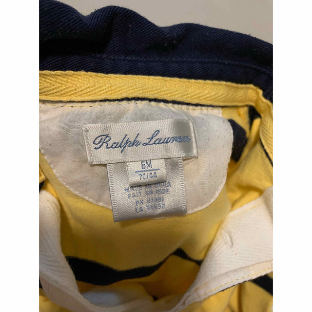 POLO RALPH LAUREN(ポロラルフローレン)のラルフローレン　ロンパース　70 キッズ/ベビー/マタニティのベビー服(~85cm)(ロンパース)の商品写真