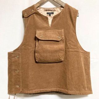 エンジニアードガーメンツ(Engineered Garments)のLサイズ！ENGINEEREDGARMENTS cover vest(ベスト)