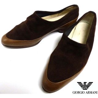 ジョルジオアルマーニ(Giorgio Armani)のGIORGIO ARMANI / ジョルジオ アルマーニ スリッポン34 1/2(ハイヒール/パンプス)