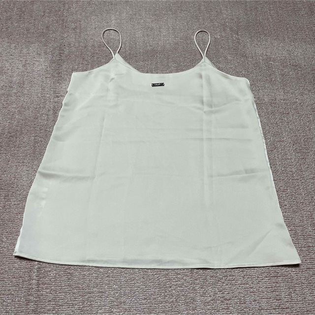 aclent Back plate satin camisole IVORY レディースのトップス(キャミソール)の商品写真