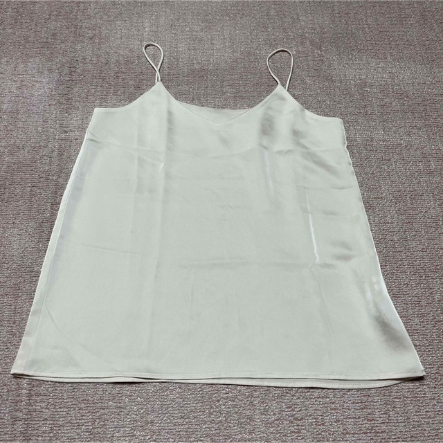 aclent Back plate satin camisole IVORY レディースのトップス(キャミソール)の商品写真