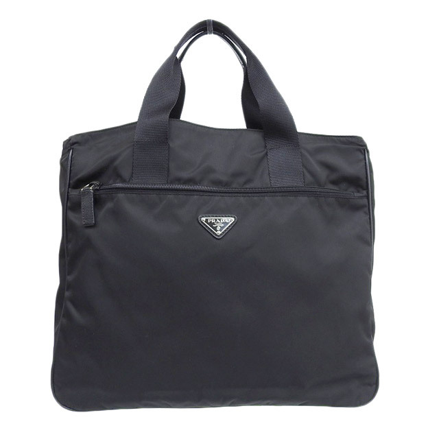 プラダ 【PRADA】ビジネスバッグ ナイロン ブラック-