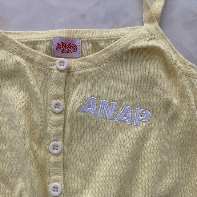 ANAP Kids(アナップキッズ)のANAPKIDS  ワンピースオールインワン サロペット 110 まとめ 2点 キッズ/ベビー/マタニティのキッズ服女の子用(90cm~)(ワンピース)の商品写真