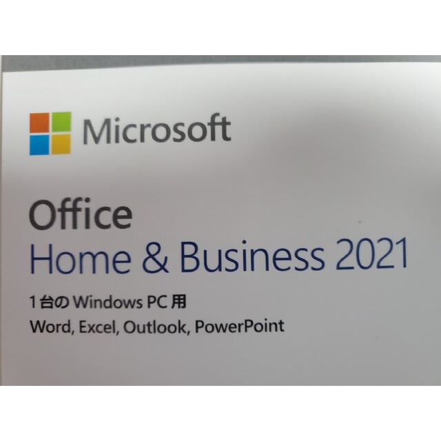 microsoft office home & business 2021PC周辺機器