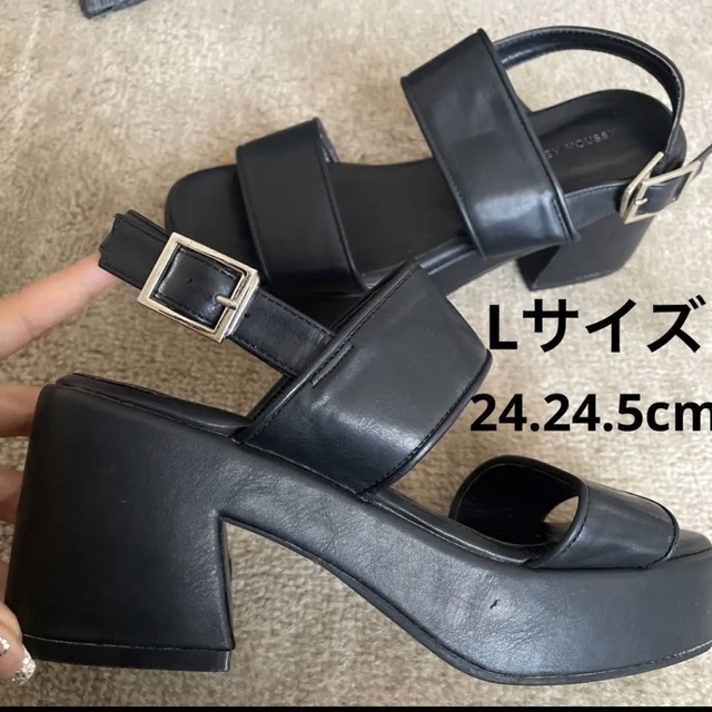 AZUL by moussy(アズールバイマウジー)の　AZUL by moussy サンダル ★¨̮ レディースの靴/シューズ(サンダル)の商品写真