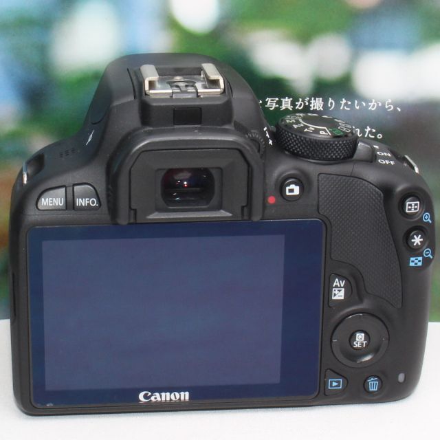 ワールド オンラインストア ❤️予備バッテリー付❤️キヤノン EOS kiss X7 超望遠レンズセット デジタルカメラ