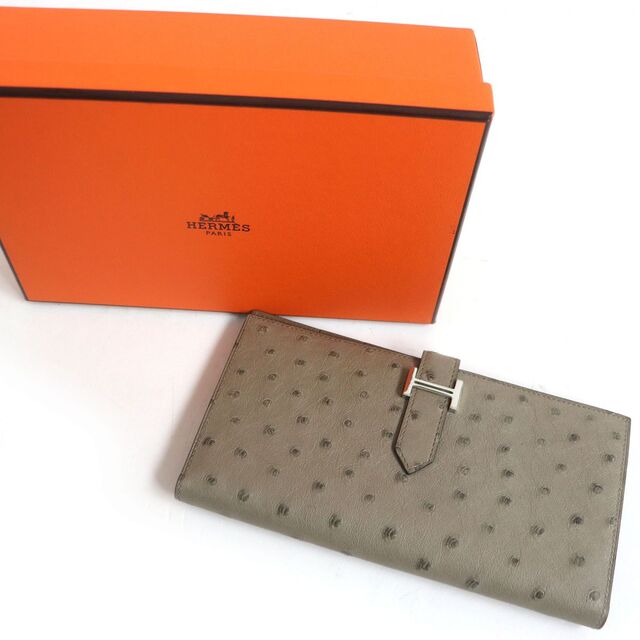 未使用品□HERMES/エルメス ベアン クラシック Hロゴ シルバー金具