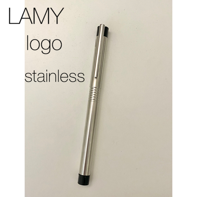 LAMY(ラミー)のLAMY logo ステンレス 万年筆 M 中字 インテリア/住まい/日用品の文房具(ペン/マーカー)の商品写真