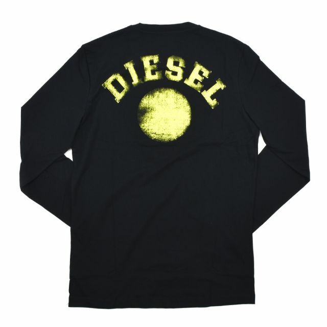 DIESEL(ディーゼル)の【BLACK】ディーゼル DIESEL ロンT メンズのトップス(Tシャツ/カットソー(七分/長袖))の商品写真