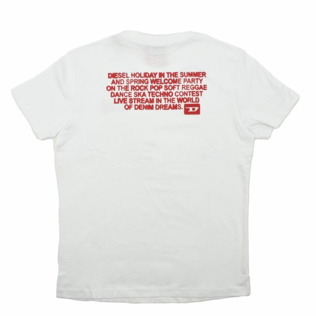 【WHITE】ディーゼル DIESEL Tシャツ 3