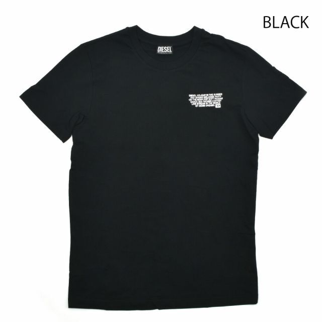 【BLACK】ディーゼル DIESEL Tシャツ 1