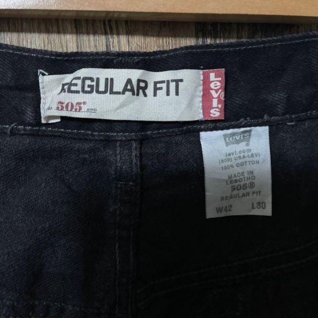 リーバイス デニム ブラック 2XL 42 505 メンズ ロゴ パンツ-eastgate.mk