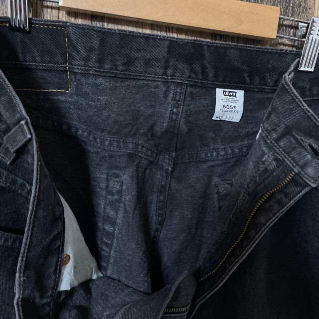 リーバイス デニム メンズ パンツ 2XL 40 505 ストレート ブラック