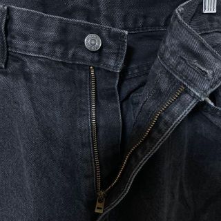 リーバイス デニム メンズ パンツ 2XL 38 505 ブラック ストレートの