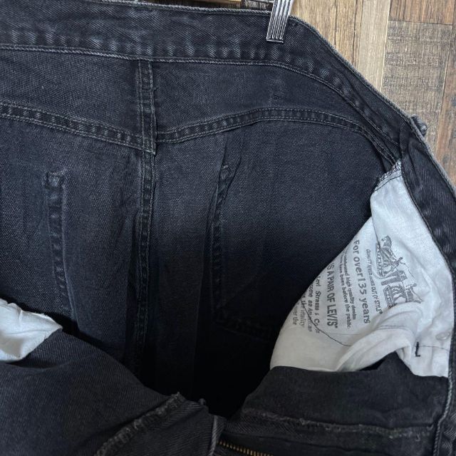 リーバイス デニム メンズ パンツ 40 2XL 505 ブラック ストレートの