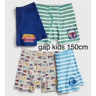 ギャップキッズ(GAP Kids)のGAP 150 スターウォーズ ボクサーパンツ 4枚セット 下着 新品(下着)