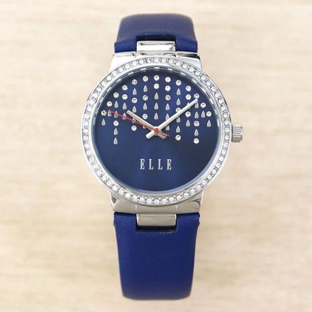 新品 ELLE エル レディース 女性 正規品 クオーツ レザー